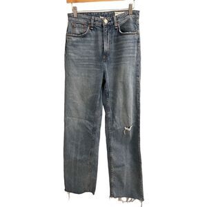 rag & bone Ruth super High-rise Straight size 2